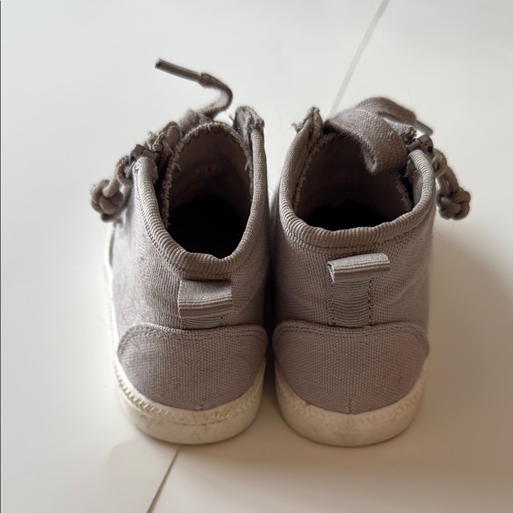 Kids Gray High-Top Sneakers - Picture 3 of 6